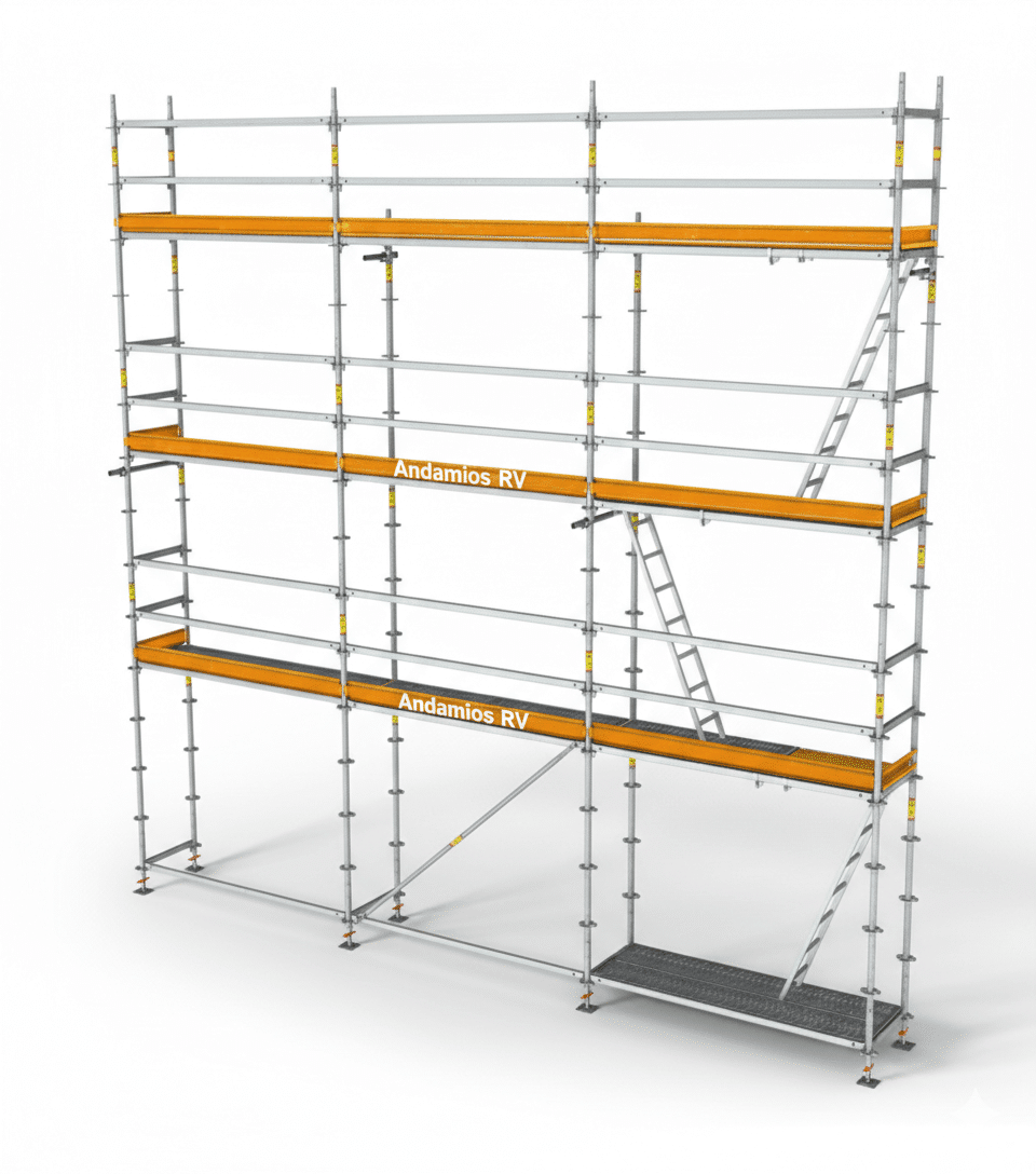 Andamios certificados para fachada y mantenimiento en Bogotá